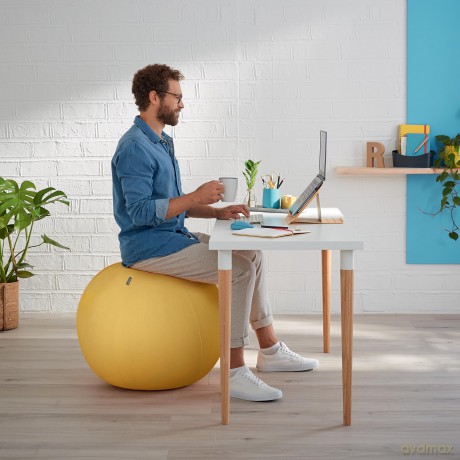 LEITZ Ergo Cosy Sitzball gelb 65,0 cm
