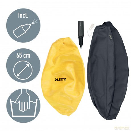 LEITZ Ergo Cosy Sitzball grau 65,0 cm