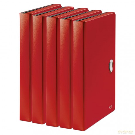 Leitz: LEITZ Fchermappe Recycle 5 Fcher rot