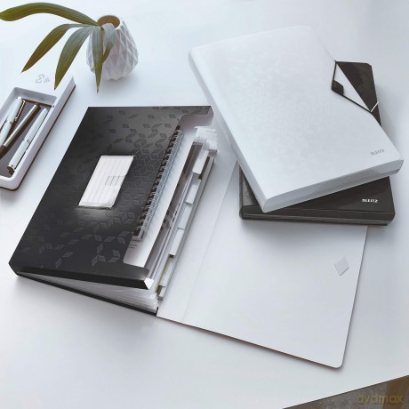 LEITZ Fchermappe WOW 4589 6 Fcher schw