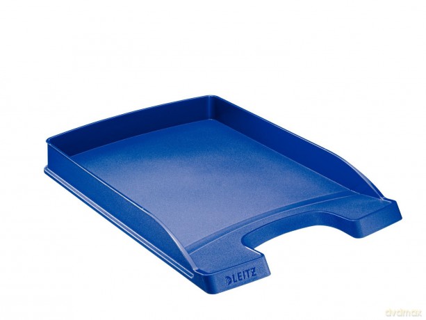 LEITZ Flacher Briefkorb blau