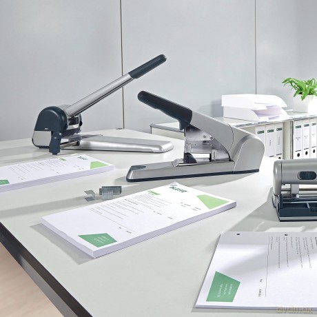 LEITZ Flachheftgert 5552 silb