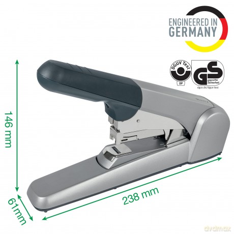 LEITZ Flachheftgert 5552 silb