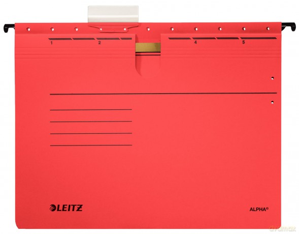 LEITZ Hngehefter rot 5stk