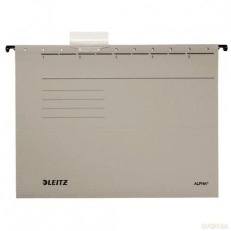 LEITZ Hngemappen grau 5 Stk