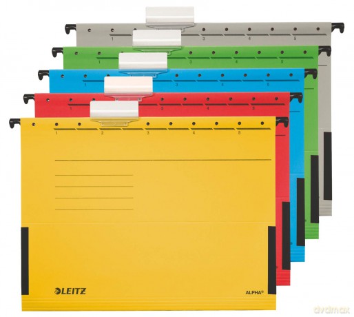 LEITZ Hngetasche gelb 5stk