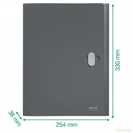 Leitz: LEITZ Heftbox Recycle 4,0 cm blau