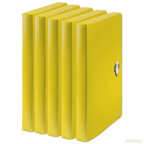 Leitz: LEITZ Heftbox Recycle 4,0 cm gelb