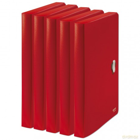 Leitz: LEITZ Heftbox Recycle 4,0 cm rot