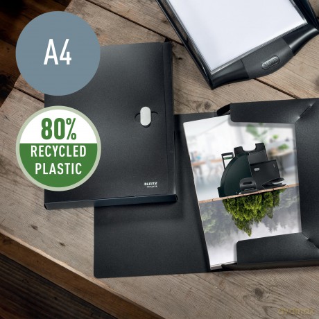 Leitz: LEITZ Heftbox Recycle 4,0 cm schwarz
