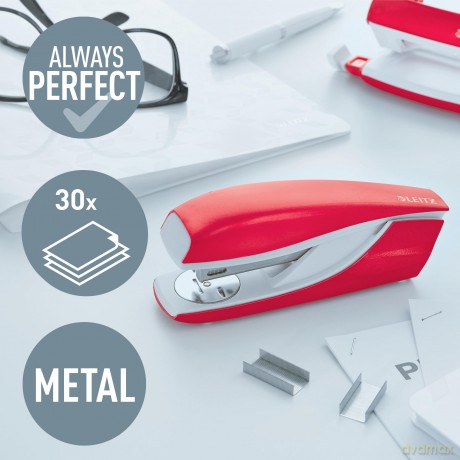 Leitz: LEITZ Heftgert NeXXt 5502 WOW rot-metal
