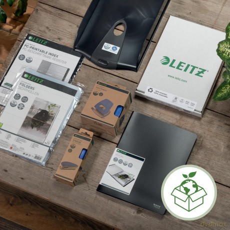 Leitz: LEITZ Heftgert NeXXt Recycle Mini rot