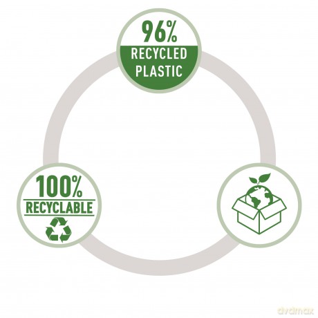 Leitz: LEITZ Heftgert NeXXt Recycle Mini schwa