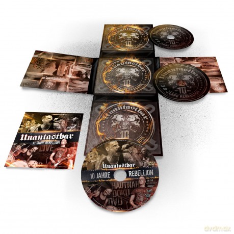 Unantastbar: 10 Jahre Rebellion Live [2CD]+[DVD]