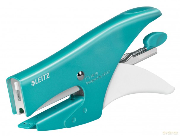 Leitz: LEITZ Heftzange 5531 WOW eisblau-metalli