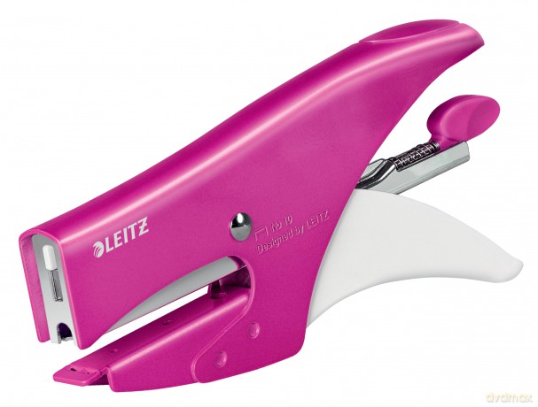 Leitz: LEITZ Heftzange 5531 WOW pink-metallic