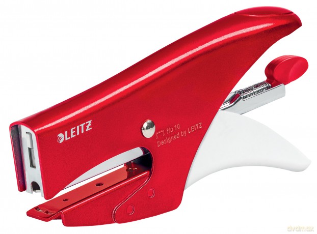 Leitz: LEITZ Heftzange 5531 WOW rot-metallic