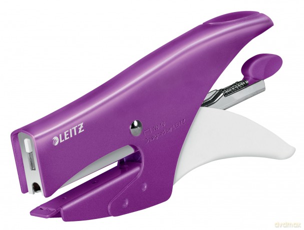 Leitz: LEITZ Heftzange 5531 WOW violett-metalli
