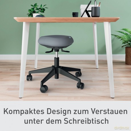 Leitz: LEITZ Hocker Ergo Active 65770095 grau