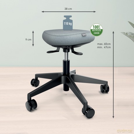 Leitz: LEITZ Hocker Ergo Active 65770095 grau