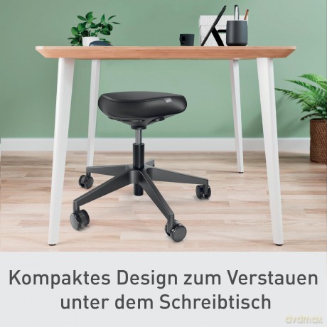 Leitz: LEITZ Hocker Ergo Active 65780095 schwar