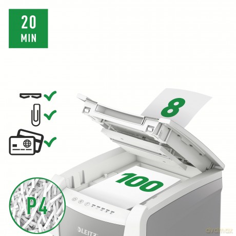LEITZ IQ Autofeed Small Office 100 Akten