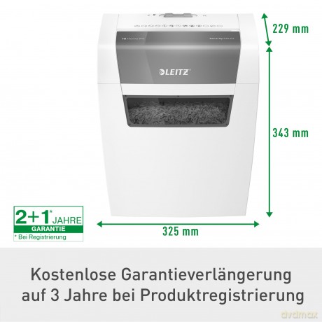 LEITZ IQ Home Aktenvernichter mit Partik