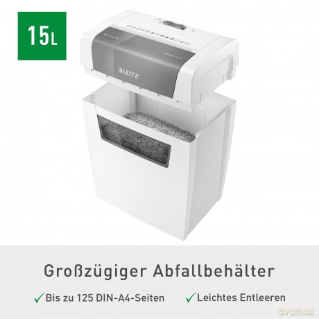 LEITZ IQ Home Aktenvernichter mit Partik