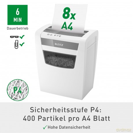 Leitz: LEITZ IQ Home Office S Aktenvernichter m