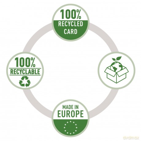 Leitz: LEITZ Jurismappe Recycle DIN A4 grźn