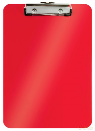 Leitz: LEITZ Klemmbrett WOW 3971 DIN A4 rot Kun