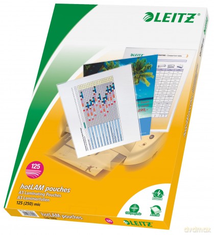 LEITZ Laminierf.125mic,A3,100