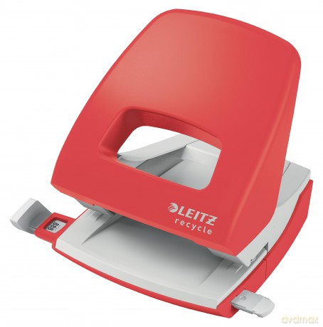 Leitz: LEITZ Locher recycle 5003 rot
