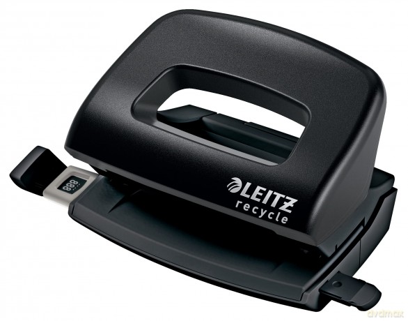 Leitz: LEITZ Locher Recycle Mini schwarz