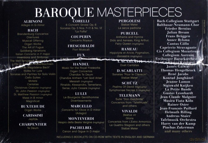 Baroque Masterpieces [BOX] [60CD]