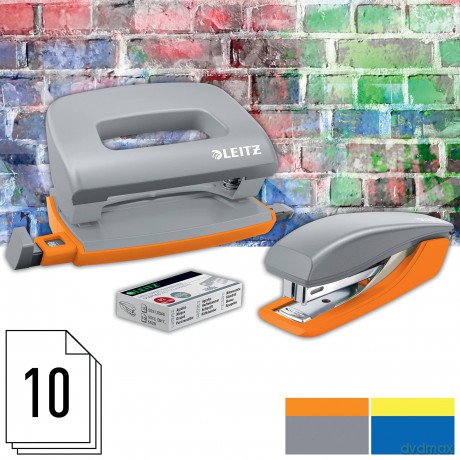 LEITZ Locher und Heftgerte Set Urban Ch