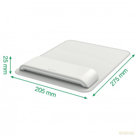 LEITZ Mousepad mit Handgelenkauflage Erg