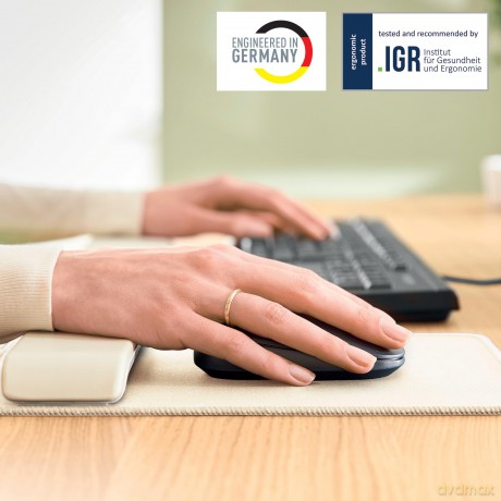 LEITZ Mousepad mit Handgelenkauflage Erg