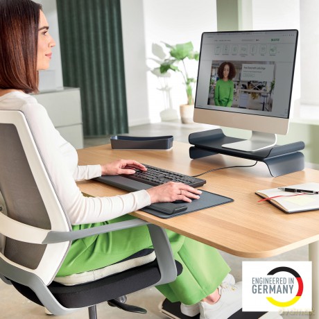 LEITZ Mousepad mit Handgelenkauflage Erg