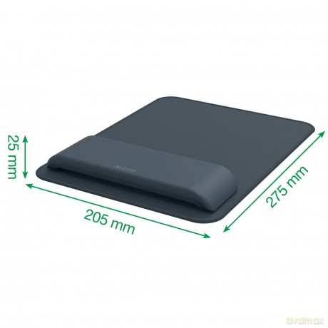 LEITZ Mousepad mit Handgelenkauflage Erg