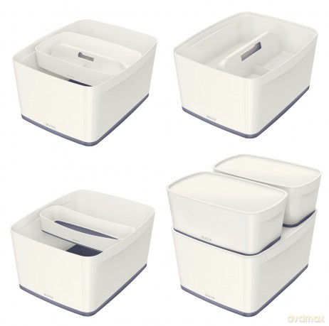 LEITZ MyBox Aufbewahrungsbox 18,0 l perl