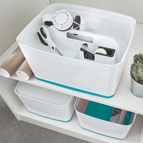 LEITZ MyBox Aufbewahrungsbox 18,0 l perl