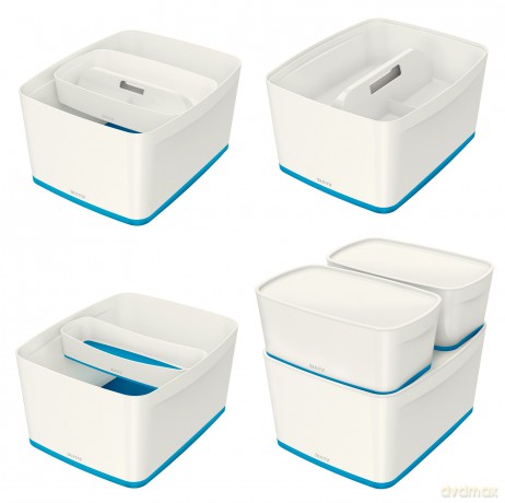 LEITZ MyBox Aufbewahrungsbox 18,0 l perl