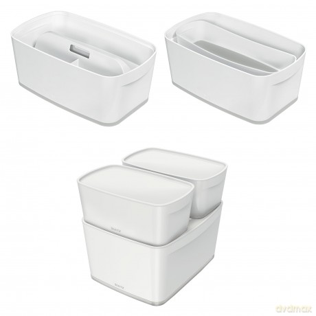 LEITZ MyBox Aufbewahrungsbox 5,0 l perlw