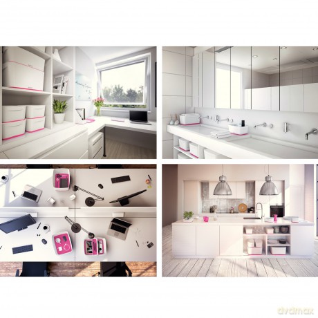 LEITZ MyBox Aufbewahrungsbox 5,0 l perlw