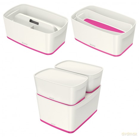 LEITZ MyBox Aufbewahrungsbox 5,0 l perlw