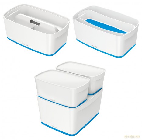 LEITZ MyBox Aufbewahrungsbox 5,0 l perlw