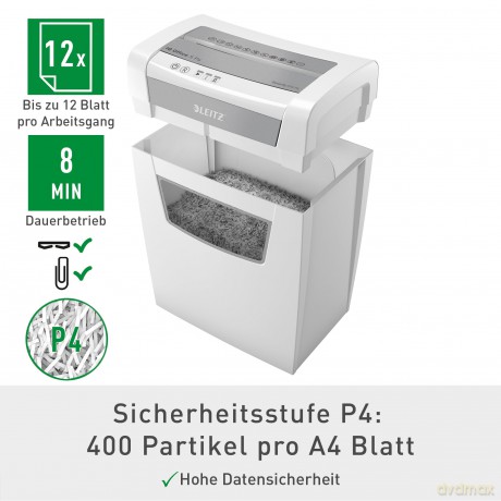 Leitz: LEITZ Office S Aktenvernichter mit Parti