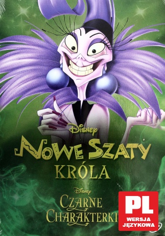 Nowe szaty króla (Disney) Czarne charakterki [DVD]