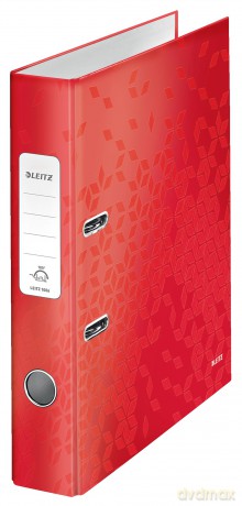 Leitz: LEITZ Ordner rot Karton 5,0 cm DIN A4